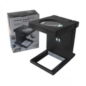 Katlanır Plastık Led Işıklı Test Cıhazı Büyüteç 2.5x90mm - 1