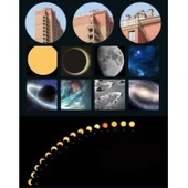 7x Büyüteç 6 Led Işık Aydınlatma 50mm Optik Lens El Büyüteç - 2