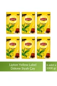 Lipton Yellow Label Dökme Siyah Çay 1000 gr x 6 Adet - 1