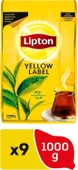 Lipton Yellow Label Dökme Siyah Çay 1000 gr x 9 Adet - 1