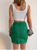 Körüklü cep etek yeşil s24904 thumbnail 2
