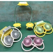 Kuromi Şarjlı Boyun Fanı Vantilatör 2 Kademeli Alk2687 - 1