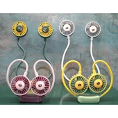 Kuromi Şarjlı Boyun Fanı Vantilatör 2 Kademeli Alk2690 - 1