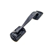 Antika Tarz Dekoratif Pirinç Ayak Tip Büyük Kapı Çekme Kolu - 220x50mm, Oksit - 1