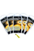 Duracell Active Air 10 Numara Işitme Cihaz Pili (5 Paket = 30 Adet) - 1