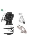 Bmc Ivolve F2 Tam Yüz Full Face Cpap Maskesi L Beden, Kafa Bandı Ve Hortum - 1