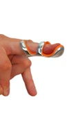 MEDİKALCİM Kurbağa Parmak Ateli - Frog Finger Splint - Parmak Eklem Sabitleyici thumbnail 2