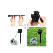 Solar 30 Ledli Çiçekli Günışığı Bahçe Aydınlatma Dekorasyon Güneş Enerjili - 3