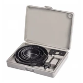 8 Parça Panç Seti Ağaç Kesme Testere Matkap Ucu Takımı Alçıpan Tavan Kesme - 1