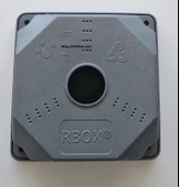 RBOX WX8 Juncition Duvar Buatı Kamera Montaj Buat Muhafaza Kutusu Taban Dahil Büyük Boy Koyu Gri thumbnail 1