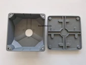 RBOX WX8 Juncition Duvar Buatı Kamera Montaj Buat Muhafaza Kutusu Taban Dahil Büyük Boy Koyu Gri thumbnail 2