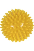 MAXİ El Egzersiz Masaj Ve Duyu Topu, Yumuşak Dikenli Top Sarı Renk 8 Cm thumbnail 5