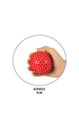 teknotrust Kırmızı El Egzersiz Masaj Ve Duyu Topu, Yumuşak Dikenli Top Kırmızı Renk 9 Cm thumbnail 1