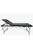 medikaltec Siyah Alüminyum Masaj Masası İthal thumbnail 4
