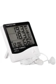 medikaltec Vzn Htx-2 Dijital Isı Nem Ölçer/Termometre İç Dış Ortam Ölçümü - 1