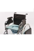 MEDİKALCİM Leo 280 Tuvaletli Tekerlekli Sandalye 6 Tekerlekli thumbnail 1