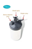 Nikadu Oksijen Konsantratörü Su Kabı Gri thumbnail 2