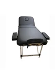 MEDİKALCİM Siyah Alüminyum Masaj Masası İthal thumbnail 2