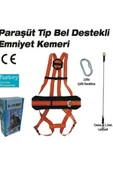 SafeSet Paraşüt Tipi Emniyet Kemeri Bel Destekli Ce Li thumbnail 2
