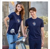 BERRAK 4112 ERKEK T-SHİRT LACİVERT - 1