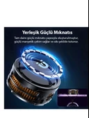 MEMO CX08 iOS Android Soğutucu 15W Manyetik + Arka Klips 2'si 1 Arada Yarı İletken Soğutma Fanı Radyatörü - 2
