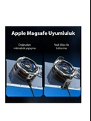 MEMO CX08 iOS Android Soğutucu 15W Manyetik + Arka Klips 2'si 1 Arada Yarı İletken Soğutma Fanı Radyatörü - 4