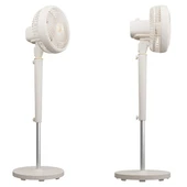 Everest Fan12 Dynabreeze 9'' 70 Watt 3 Hız Kademeli 2000RPM Çift Motorlu Vantilatör Krem Gold thumbnail 3