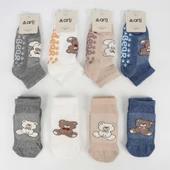 Katamino Bolivar Abs'li Erkek Patik Çorap K20317 Asorti - 1