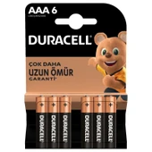 Duracell 6Lı AAA İnce Kalem Pil - 1