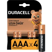 Duracell 4Lü AAA İnce Kalem Pil - 1
