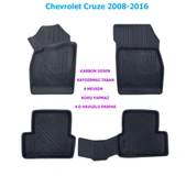 Chevrolet Cruze 2008-2016 4D Premium Havuzlu Paspas-Kaydırmaz Taban - 1