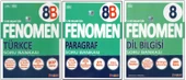 FENOMEN 8. SINIF 8B TÜRKÇE+PARAGRAF+DİL BİLGİSİ (3 KİTAP) - 1