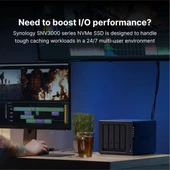 SYNOLOGY 800GB SNV3410-800G 3000-750MB/s M2 NVME NAS DİSKİ - 2