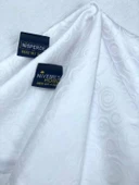 NİVEMESHOME 140X240 BEYAZ DAİRE SEMBOL LEKE TUTMAZ MASA ÖRTÜSÜ thumbnail 6