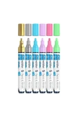 Schneider  Akrilik Marker 4mm Pastel Renk 6'lı - 1