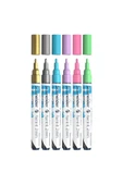 Schneider  Akrilik Marker 2mm Pastel Renk 6'lı - 3