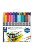 Staedtler  Double-Ended Fibre Pen 36'lı - 1