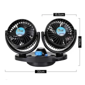 Kamyon Tır Karavan 2 li Vantilatör Fan Pervane Soğutucu 24V X816 - 2