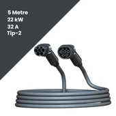 Filşarj Elektrikli Araç Şarj Paketi 22Kw Şarj Cihazı + 5 Metre Tip 2 Kablo - 6
