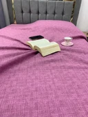 NİVEMESHOME MOR 200X230 TEK PİKE ÖRTÜSÜ ÇİFT KİŞİLİK - 6