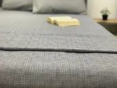 NİVEMESHOME GRİ 160X230 TEK PİKE ÖRTÜSÜ TEK KİŞİLİK - 2