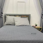 NİVEMESHOME ANTRASİT 200X230 TEK PİKE ÖRTÜSÜ ÇİFT KİŞİLİK - 6