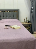NİVEMESHOME LİLA 160X230 TEK PİKE ÖRTÜSÜ TEK KİŞİLİK - 1