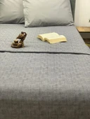 NİVEMESHOME GRİ 160X230 TEK PİKE ÖRTÜSÜ TEK KİŞİLİK - 6