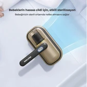 NEUTRON Anti Alerjen Uv Işınlı Şarjlı Yatak Ve Koltuk El Süpürgesi Gold - 1