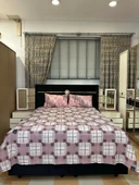 NİVEMESHOME LİLA DESENLİ 160X230 TEK PİKE ÖRTÜSÜ TEK KİŞİLİK - 3