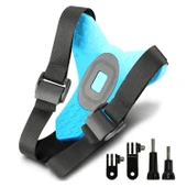 Buffer® Motorsiklet Kask Önü Takılan Telefon Tutucu Aksiyon Kamerası Takılabilen Aparat - 3