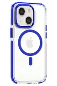iPhone 15 Bella Magsafe Kapak - Mavi thumbnail 2