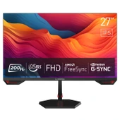 RAMPAGE CRİMSON 27' 200HZ 0.5MS FAST IPS FULL HD FREESYNC/G-SYNC PC GAMİNG MONİTÖR - 1