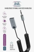 Subzero AX80 Araç Teyp Bluetooth Çevirici  ,AUX Dönüştürücü ,Kablosuz Müzik & Çağrı - 1